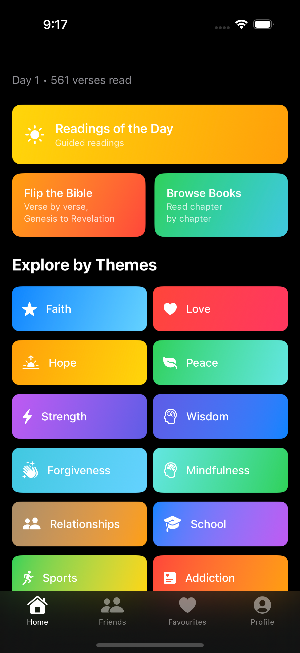 FaithFlip App Screenshot